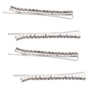Korea Style Hair Clips Metal Barrette Rhinestones Hairpins Crystal Hairgrip