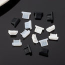 Micro Charger Port Silicone Stopper Dustproof Cover Anti Dust Plug