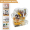 Photo Frame Molds - 3-Piece Silicone Epoxy Mould for DIY Bookends Art Crafts