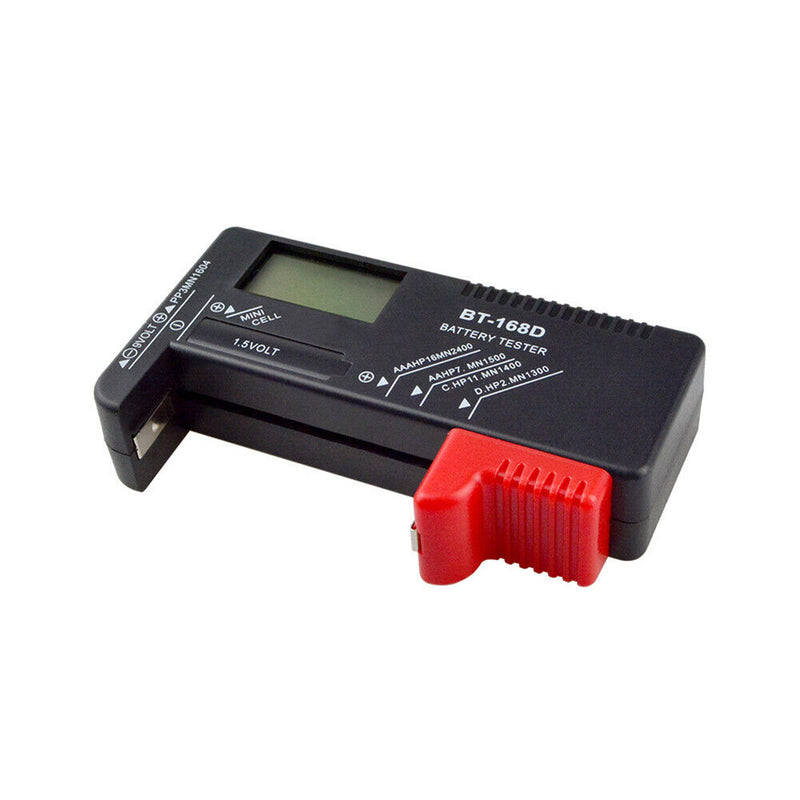 BT-168 Battery Capacity Tester Checkered Load Analyzer Display Check Detect