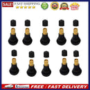 10pcs TR412 Tubeless Tire Valves Snap-in Rubber Valve Stems for Car Motorcy
