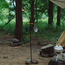 Aluminum Alloy Camping Lamp Holder Insert Hanging Light Stand for Outdoor Hiking