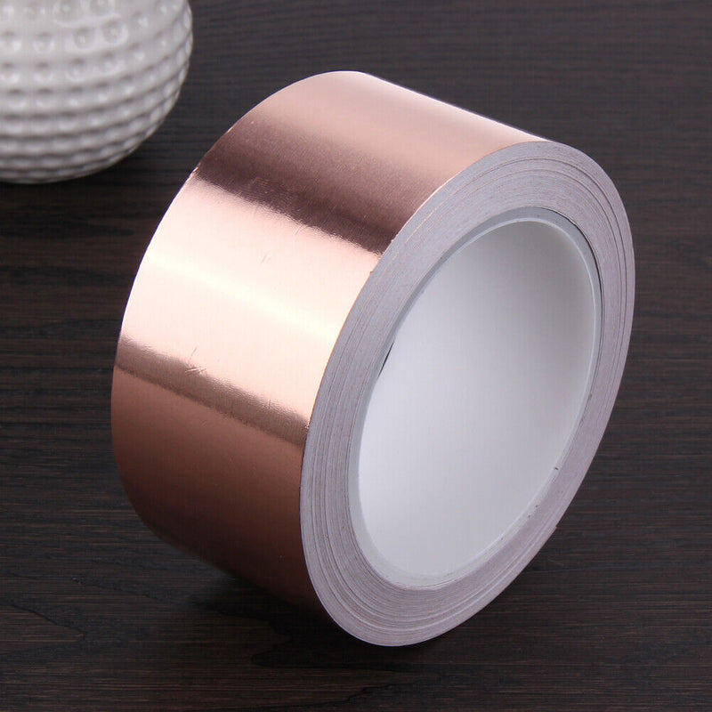 1 roll 20 meters 3 5cm single conductive adhesive EMI shielding copper film a