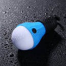 3LED Tent Hanging Lamp 3 Modes SOS Emergency Carabiner Bulb Light(Blue)
