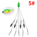 Umbrella Fishing Lure Alabama Rig Head Set Swimming Bait Minnow Fishing Tac
