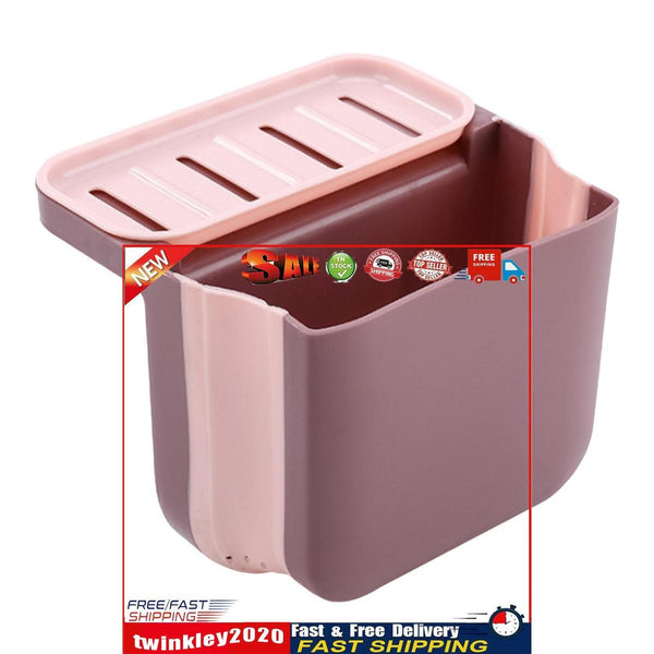 Kitchen Sink Strainer Basket Retractable Sink Hanging Organizer Kit (Pink) Newly