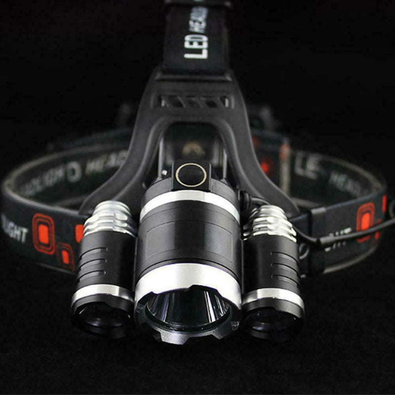 LED Head Torch Headlamp, Motion Sensor Control, 650 Lumen Bright H8H4 E6B4