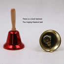 Christmas Hand Bell Santa Claus Jingle Bells Wedding Party Decor (Red) Newly