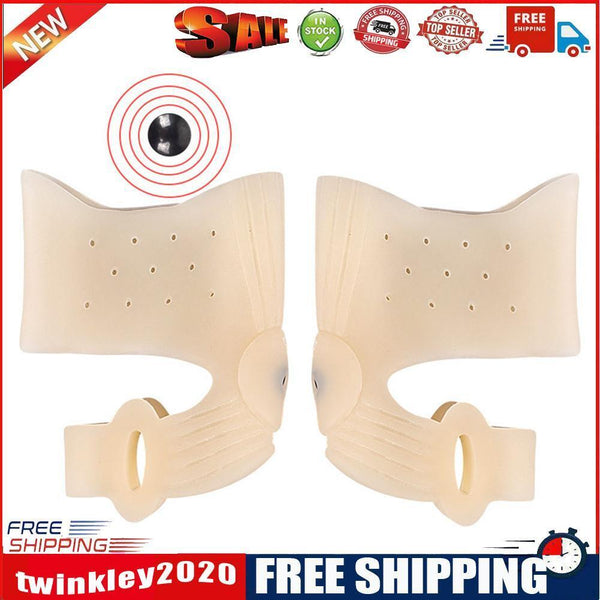 Toe Separator Hallux Valgus Bunion Corrector Feet Bone Adjuster (Magnetite)