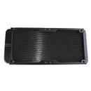 1Pc 240mm 18 Tubes Aluminum Computer Water Cooling Radiator Heat Sink Part Newly