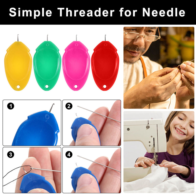 Wire Loop Self Threading Needle Threader Sewing Threaders Sewing Needles