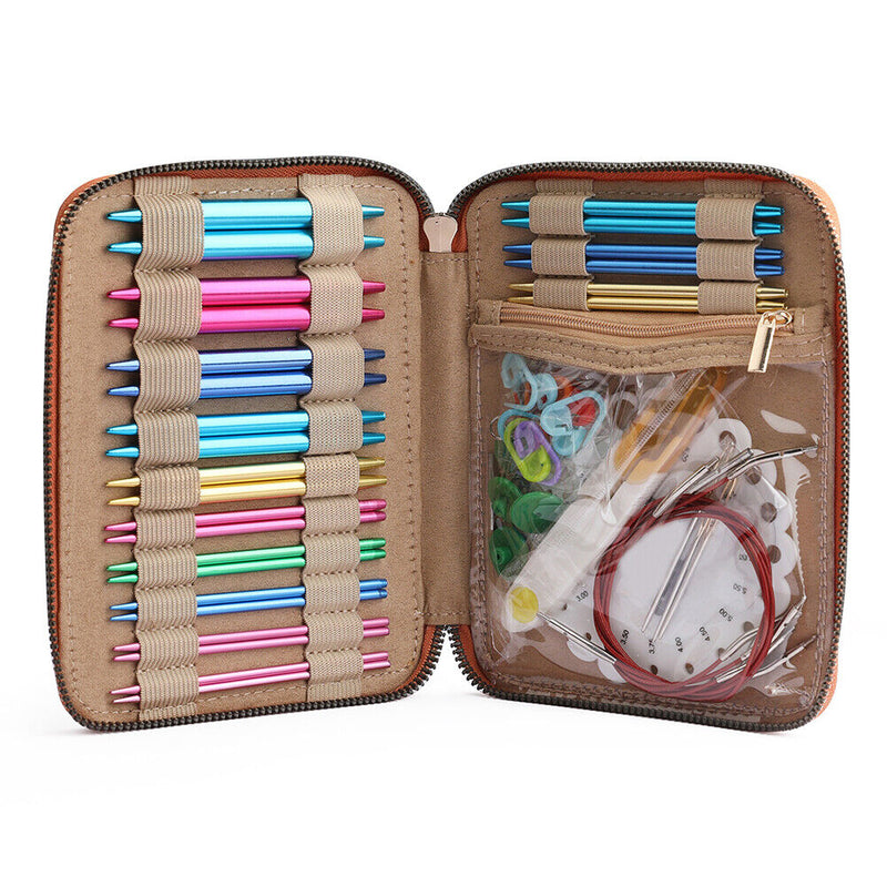 13pair Interchangeable Circular Crochet Kit with Accessories (ck169 c5) Newly