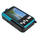 Waterproof Underwater Camera Dual Screen HD 48MP Digital Camera (Blue) Newly