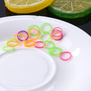 100pcs Orthodontic Rubber Bands Latex Braces Transparent Traction (1/4) Newly