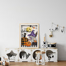 Handmade Halloween Goblin 5D DIY Full Round Drill Drawing Kit Diamond Painting