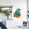 Frameless Painting By Numbers Gingko Leaves DIY Handmade Drawing On Canvas Craft