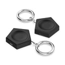Micro/Type-C Portable Wireless Charger for Huawei Watch GT2 Pro/3 (Black)