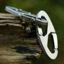 Aluminum Alloy Snap Clip Hook Keychain For Hiking N1U6 Climbing Carabiner W4U3