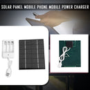 2W 6V USB Output Solar Battery Charger + AA Rechargeable Battery Charger Newly