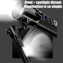 USB Rechargeable 1200mAh 300lm LED Camping Lamp Outdoor Hiking Strong Flashlight