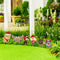 Yard Signs - Forest Animal Lawn Decoration Yard Signs with 20 Stakes - 10 Pieces