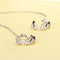Diamond Ear Cuff Threader CZ Ear Piercing Ear Cuffs Climber Link Chain Earrings