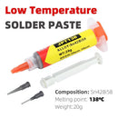 SMD PCB Parts Welding Flux Sn42 Bi58 Soldering Paste Soldering Oil Gel