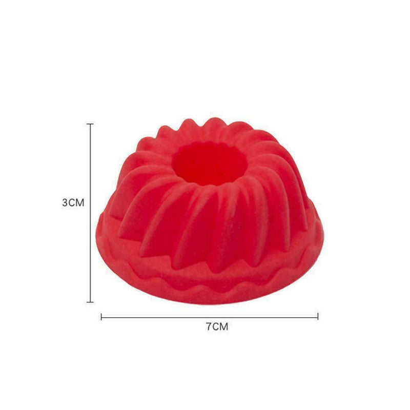 1Pc Ring Cooking Silicone Mold Kitchen Bread Baking Tools Sale Cake U4W7