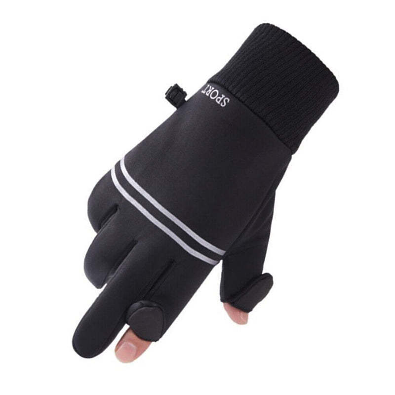 #A Cycling Gloves Warm Full Finger Gloves for Skiing Fishing Cycling Mountaineer