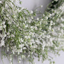 Artificial Babysbreath Wreath Garland For Party Weddings Door Fron S4H7 D4N5