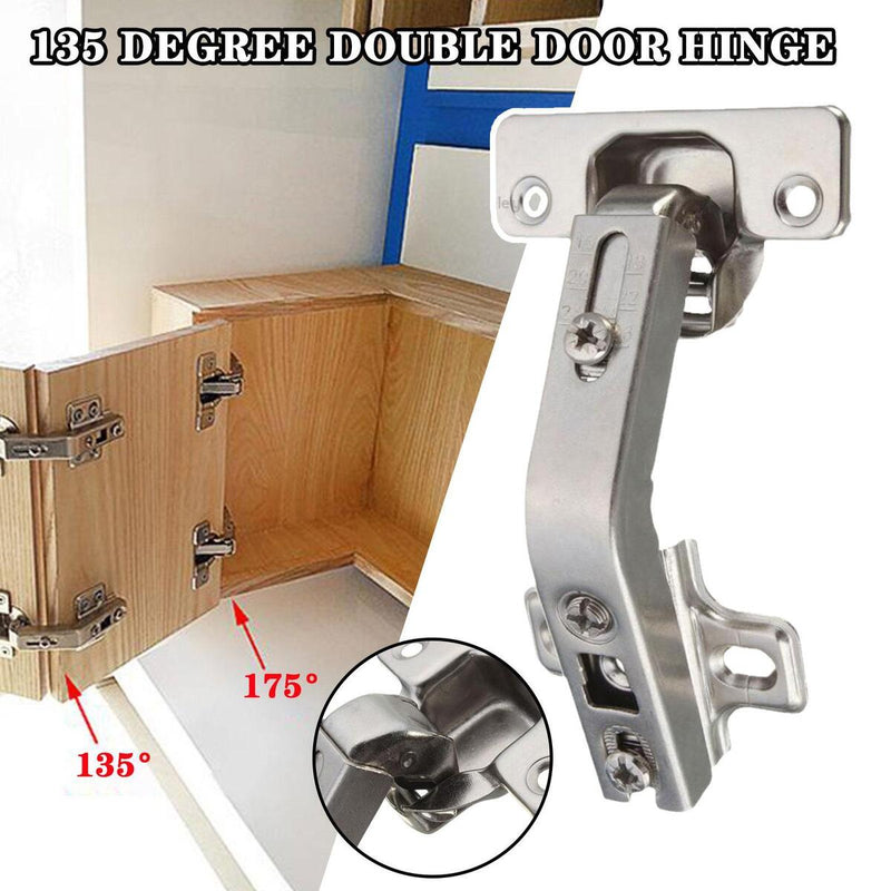 135 Degree CabinetHinge Steel Door Hydraulic Hinges Damper Buffer