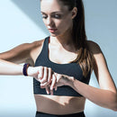 Nylon Loop Strap for Garmin Fenix 7S/6S/5S Watch Band (20mm Dark Blue) Newly