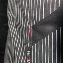 Universal Unisex  Stripe Bib Apron with  Pockets Chef Cook Tool Coffee A