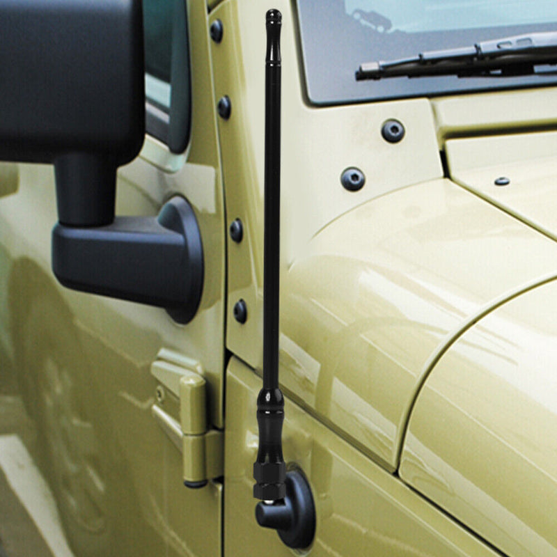 17cm Flexible Metal Car Styling Radio Aerial Antenna for Jeep Wrangler JK 0