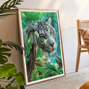 Bengal Tiger Full Drill Diamond Painting Bead Art Picture DIY Mosaic Kit