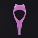 Eyes Mascara Shield Applicator Tool Make Up Brush 3-In-1 Eyelash Comb Template