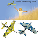 Random Color Electric Hand Throwing Airplane Foam Glider Fighter Aircraft Newly