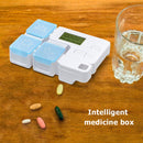 #A Timing Pill Box 3 Grids Intelligent Tablet Container Medicine Dispenser Holde