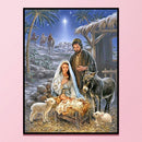 Full Cross Stitch 11CT Shepherd Stamped Embroidery DIY Crafts Home Decorations