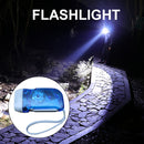 Portable 3 LED Flashlight Hand Crank Torch for Camping Light Outdoor Hiking Tool