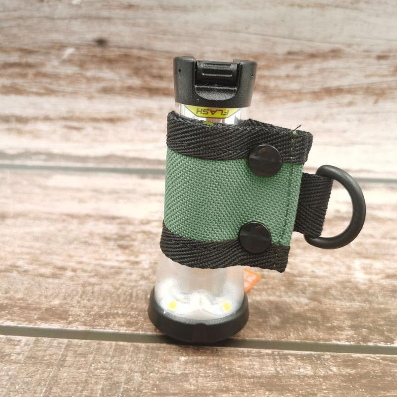 Camping Torch Light Cover Case for Goal Zero Black Dog ESLNF (Army Green)