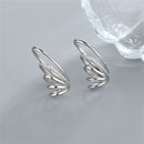 Zircon Sparkling Wedding Angel Wings Without Piercing Ear Cuff Ear Clip