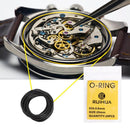 200pcs Mini Rubber Washer O-Ring Watch Waterproof Seals Ring Watch Repair Tools