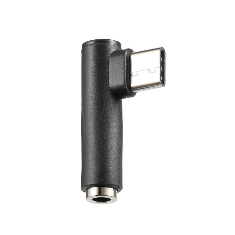 JUNERAIN Jaserain USB-C Headset Adapter 90 Degree Type C Male to 3.5mm Female