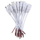 10pcs 5.5x2.1 DC Male/Female Plug Cable Connector for LED Strip Light (C) Newly