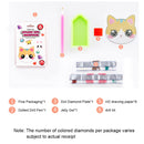 Diamond Painting Cartoon Stickers Kids DIY Round Drill Mosaic Decals (03)