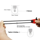 4PCS/SET Quick Rod Tie Strap Fishing Rod Bungee Leash UK U1B3 Pole T5G8