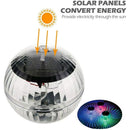 Solar Powered Floating Lights LED Lamp Pond Light Floating Fountain Lights