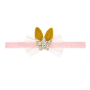 Rabbit Ears Toddler Girls Easter Baby Headband Turban Rabbit Headband Headwear