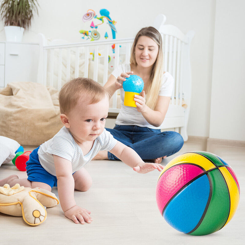 Inflatable Beach Balls Elastic PU Balls Early Education Toys Gifts for Chil